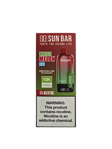 Sun Bar 10K Puff 5% Disposable