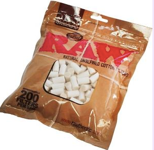 Raw Pre-rolled Filter Tips