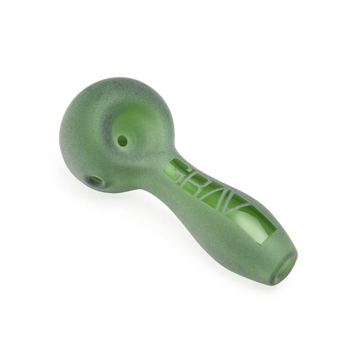 Grav Glass Spoon Pipe